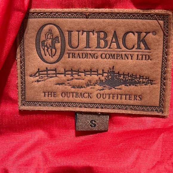 Outback Trading Company Pack-a-roo Parka Backpack Red Size S Small Hiking Lightw - Picture 11 of 13